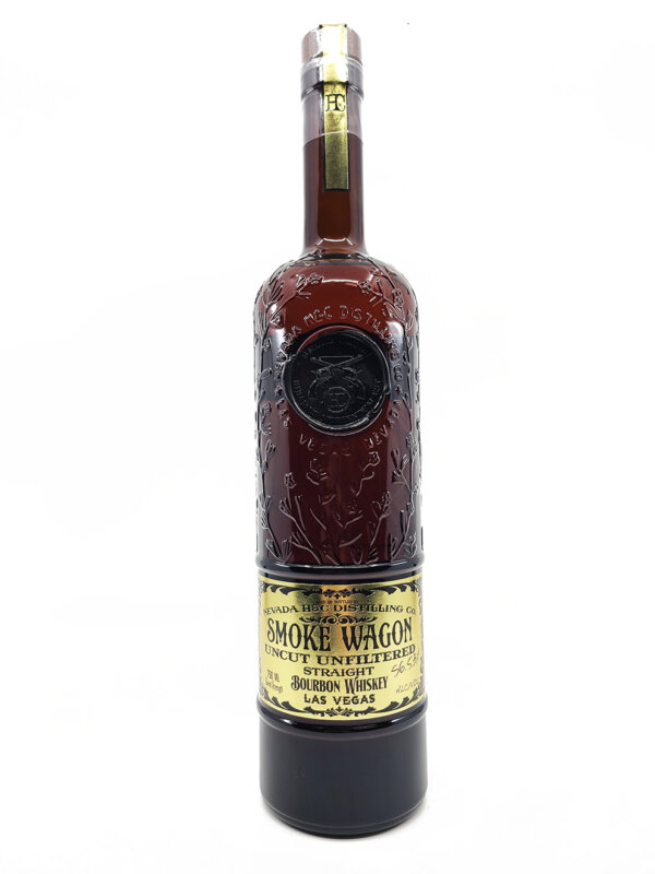 Smoke Wagon Uncut Unfiltered Straight Bourbon Whiskey