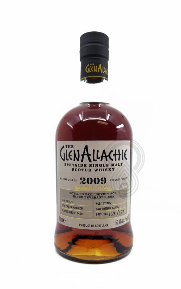 GlenAllachie 2009 Single Cask PX 12YR