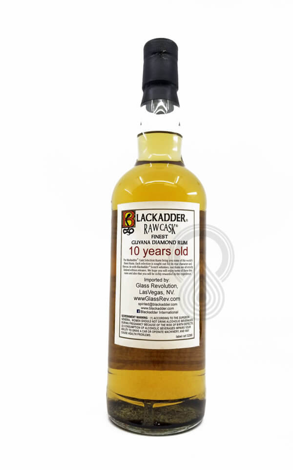 Blackadder Guyana Diamond 10YR Rum Raw Cask
