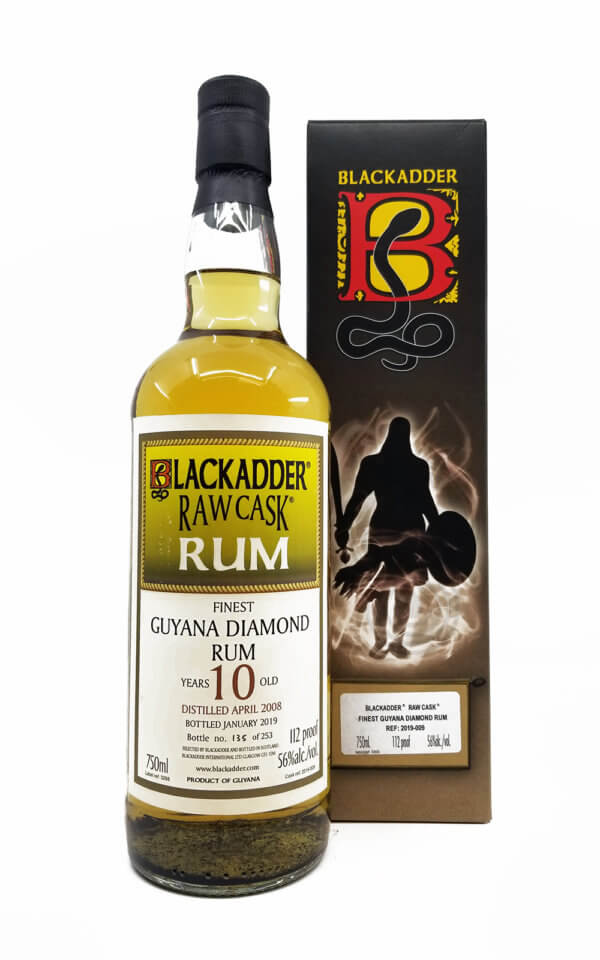 Blackadder Guyana Diamond 10YR Rum Raw Cask