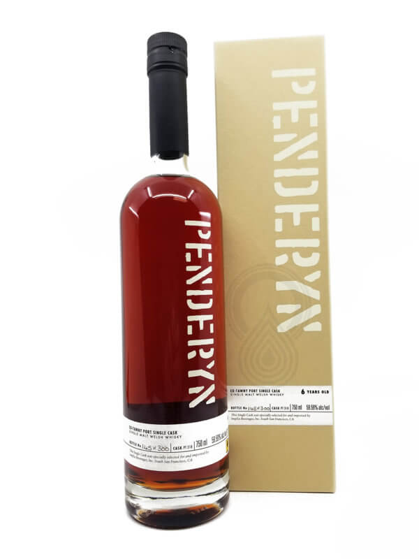 Penderyn Tawny Port Single Cask 6YR Cask PT 318