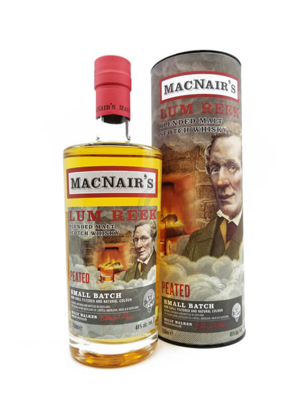 MacNair's 'Lum Reek' Peated Blended Malt Scotch Whisky Scotland