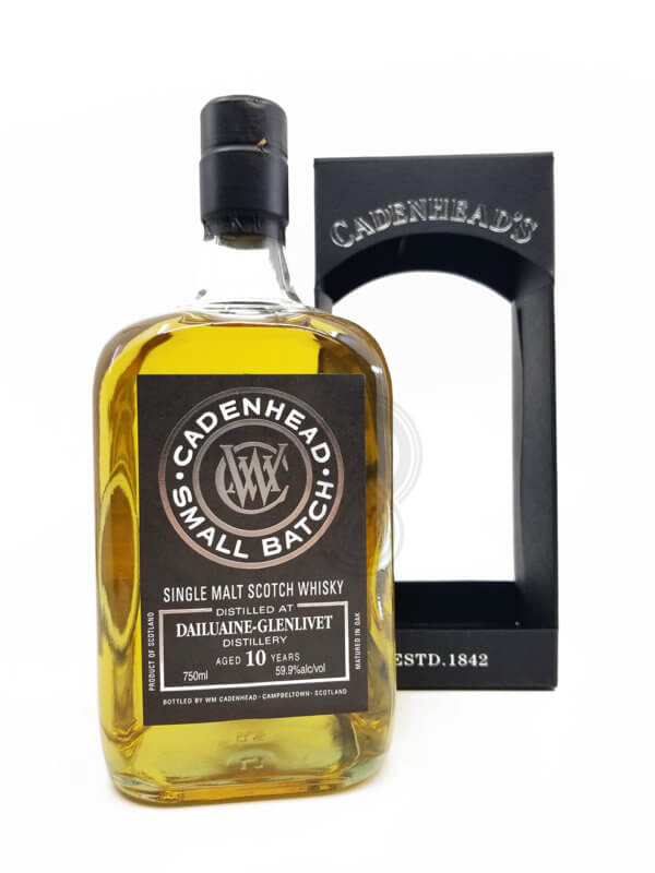 Cadenhead's Small Batch Dailuaine-Glenlivet 10YR Single Malt Scotch