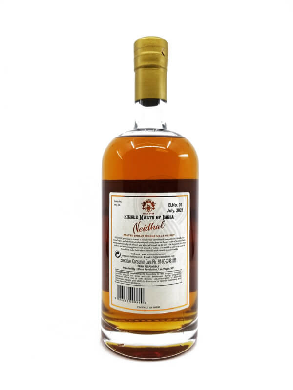 Amrut Single Malts of India 'Neidhal' Peated Single Malt