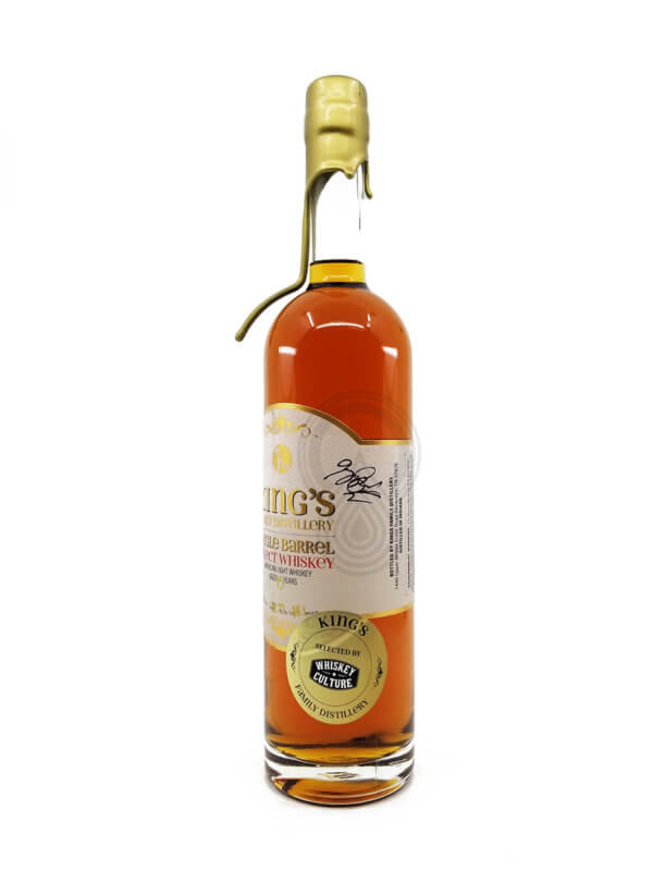 King's Family Distillery 15 Year American Light Whiskey Single Barrel