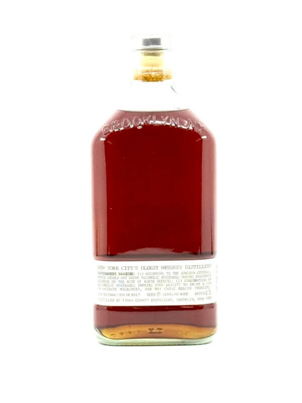 Kings County Barrel Strength Straight Bourbon Whiskey