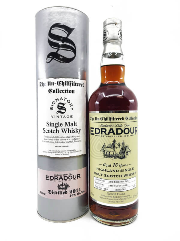 Signatory Edradour 10 Year 2011 The Un-Chillfiltered Collection (Cask 485)