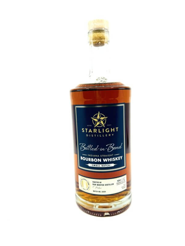 Starlight Distillery Carl T. Huber's Bottled-in-Bond Bourbon