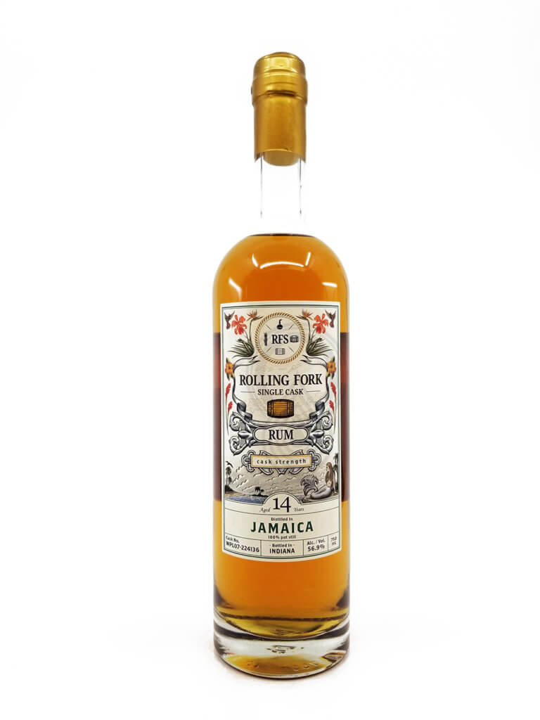 Rolling Fork 14 Year Jamaican Single Cask Rum First Fill Spirits Curate Learn Explore
