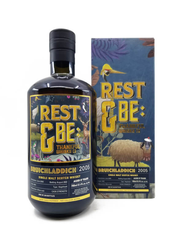 Rest & Be Thankful Bruichladdich 17 Year Single Malt Scotch Whisky