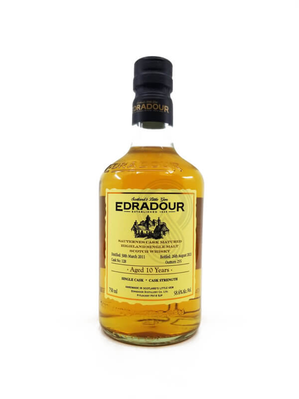 Edradour Sauternes Cask Matured 10YR Single Malt Scotch