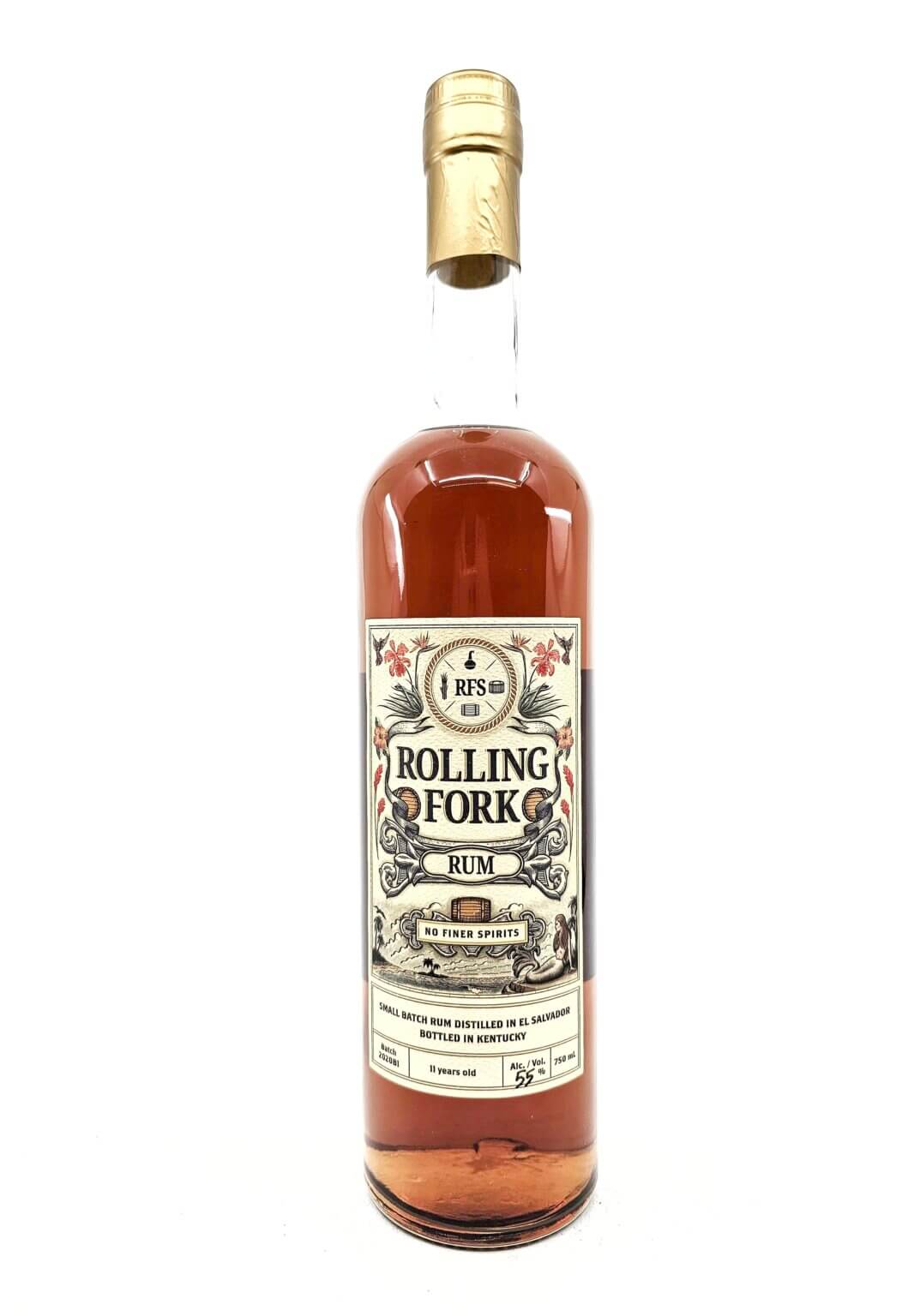 Rolling Fork 11 Year El Salvador Rum First Fill Spirits Curate