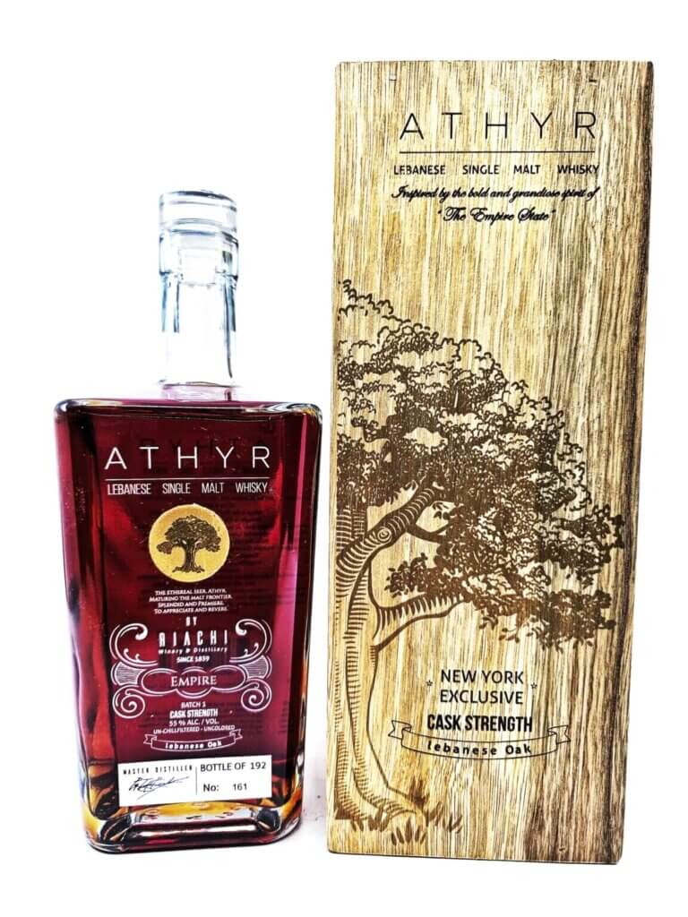 Athyr Lebanese Single Malt Whisky "Empire" New York Exclusive First