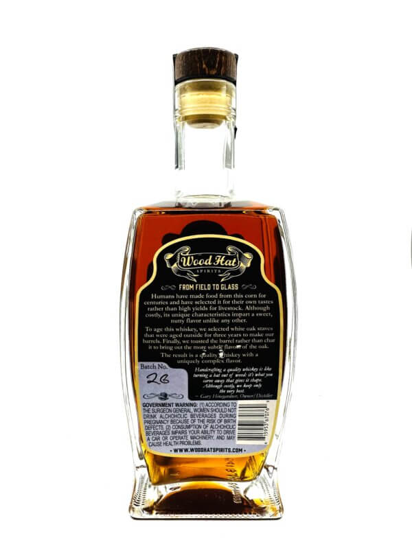 Wood Hat Spirits Aged Blue Corn Whiskey