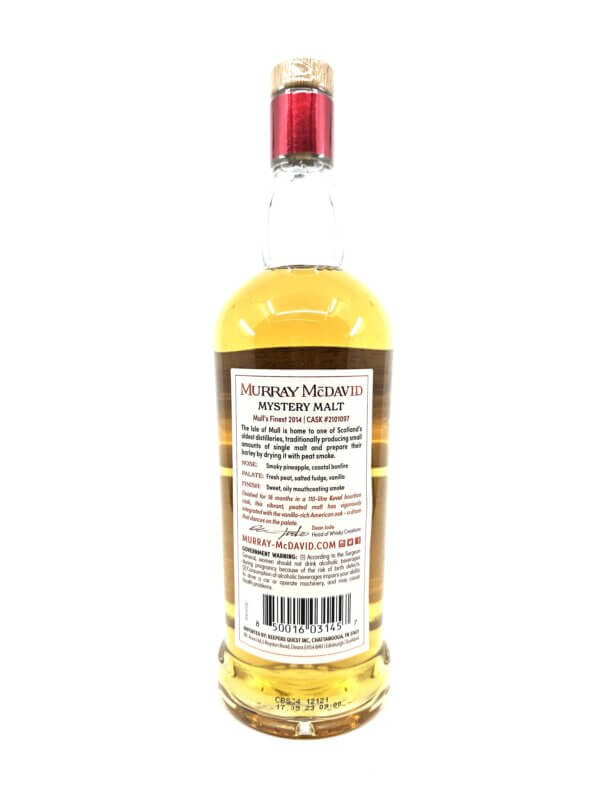Murray McDavid 'Mull's Finest' Koval Bourbon Cask 8YR Scotch