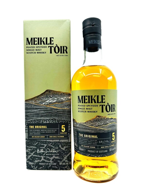 Meikle Toir 'The Original' 5YR Peated Single Malt Scotch