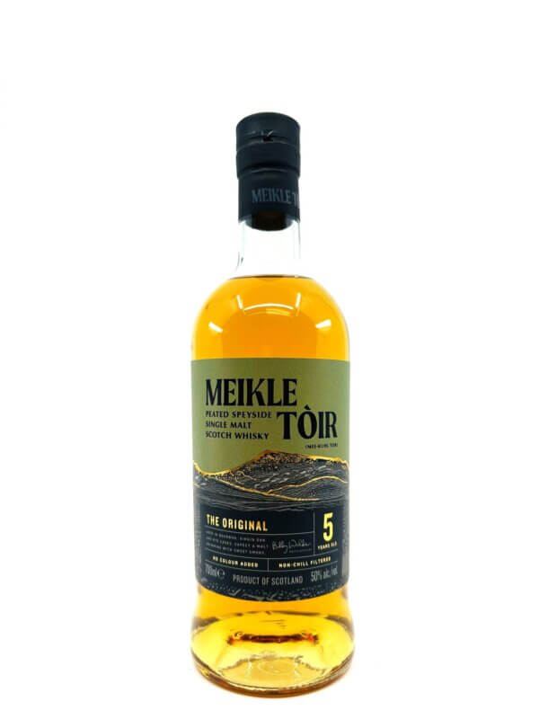 Meikle Toir 'The Original' 5YR Peated Single Malt Scotch