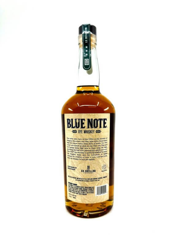 Blue Note Small Batch Rye Whiskey