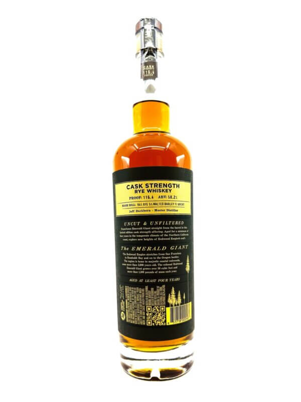 Redwood Empire Emerald Giant Cask Strength Rye