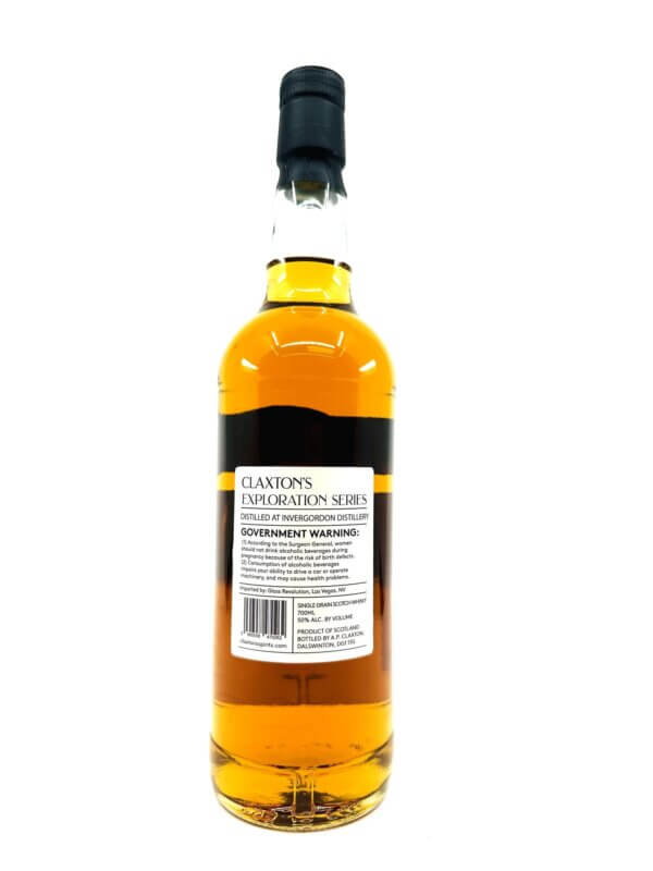 Claxton's Invergordon 16 Year Old Single Grain Scotch