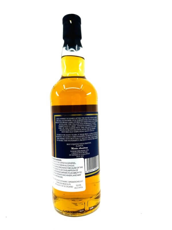 Creetown Distillers 8YR Dailuaine Red Wine Finish Single Malt Scotch