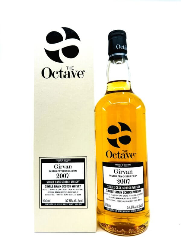Duncan Taylor 'The Octave' Girvan 11 Year Single Grain Scotch Whisky