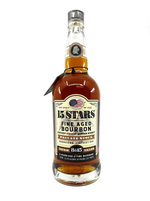 15 Stars Kentucky Straight Bourbon Private Stock