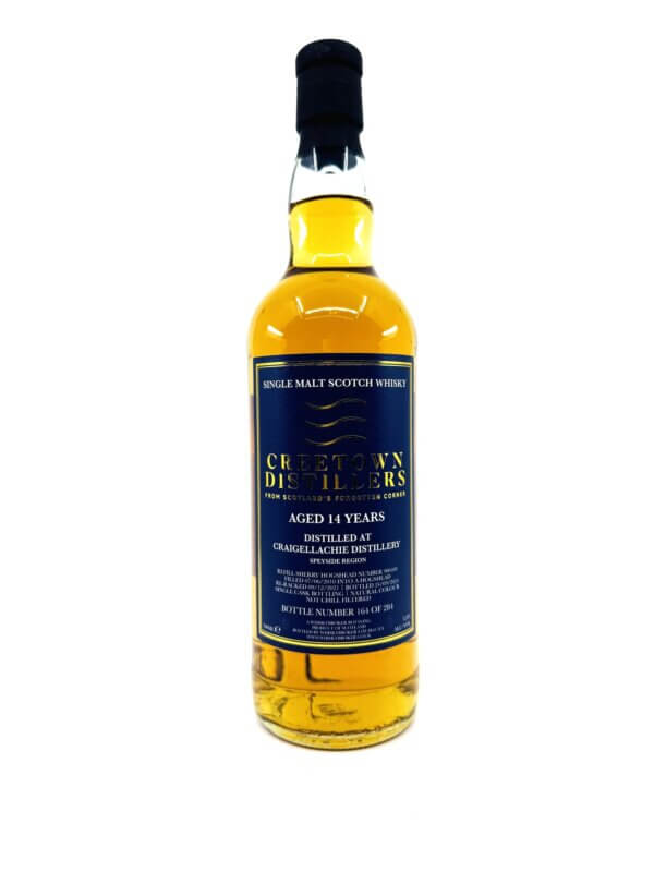 Creetown Distillers 14YR Craigellachie Single Malt Scotch