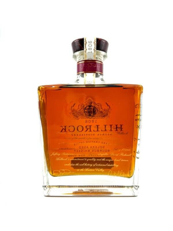 Hillrock Solera Aged Bourbon Cathy's Cuvee Finish