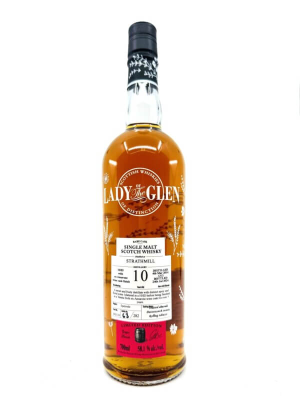 Lady of the Glen Strathmill 10YR Amarone Finish Single Malt Scotch