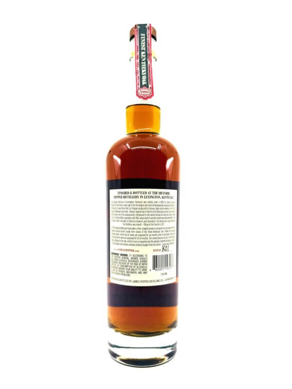 James E. Pepper ‘Old Pepper’ Barrel Proof Kentucky Oak Straight Bourbon
