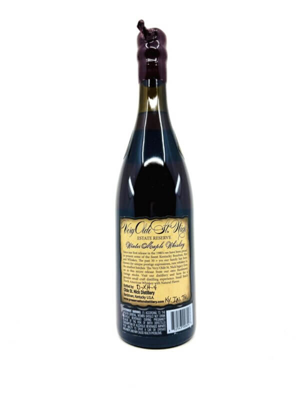 Very Olde St. Nick Estate Reserve 'Winter Maple Whiskey'