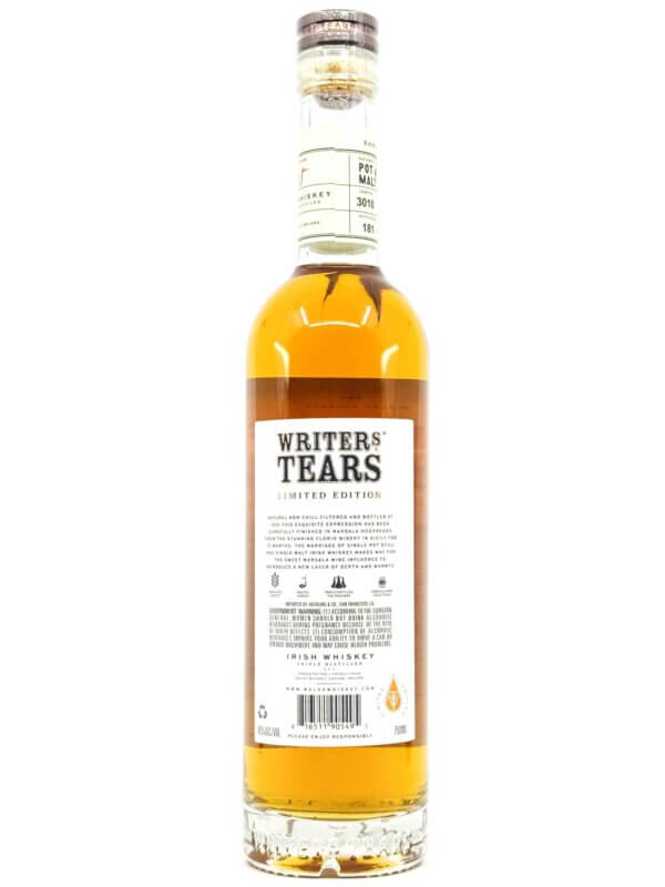 Writers' Tears Limited Edition Marsala Cask Finish Irish Whiskey