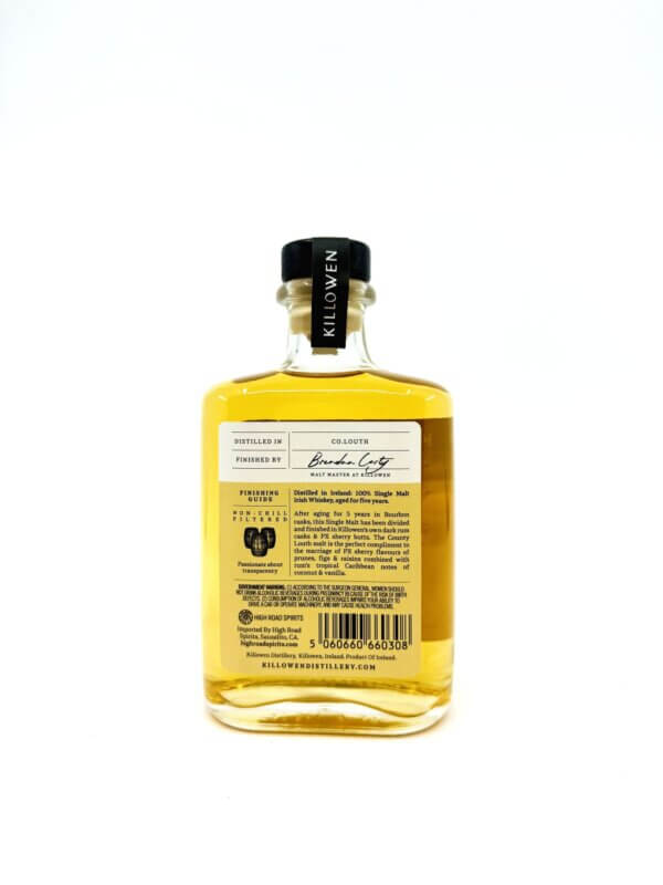 Killowen 'Rum & Raisin' Signature Style Irish Single Malt 375mL