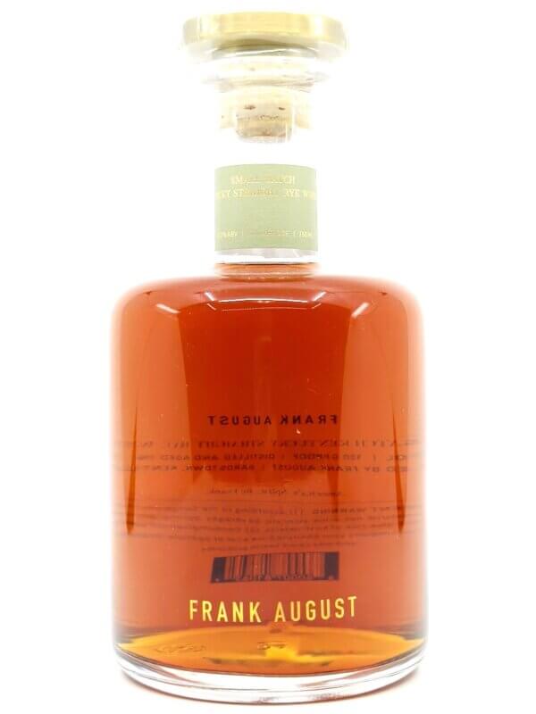 Frank August Small Batch Kentucky Straight Rye