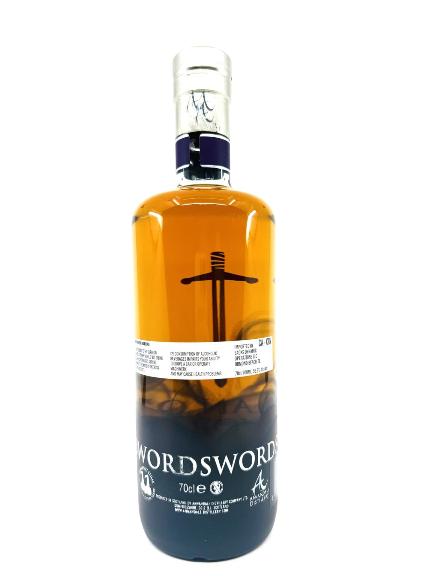 Annandale Man O'Sword Single Cask 755 Single Malt Scotch