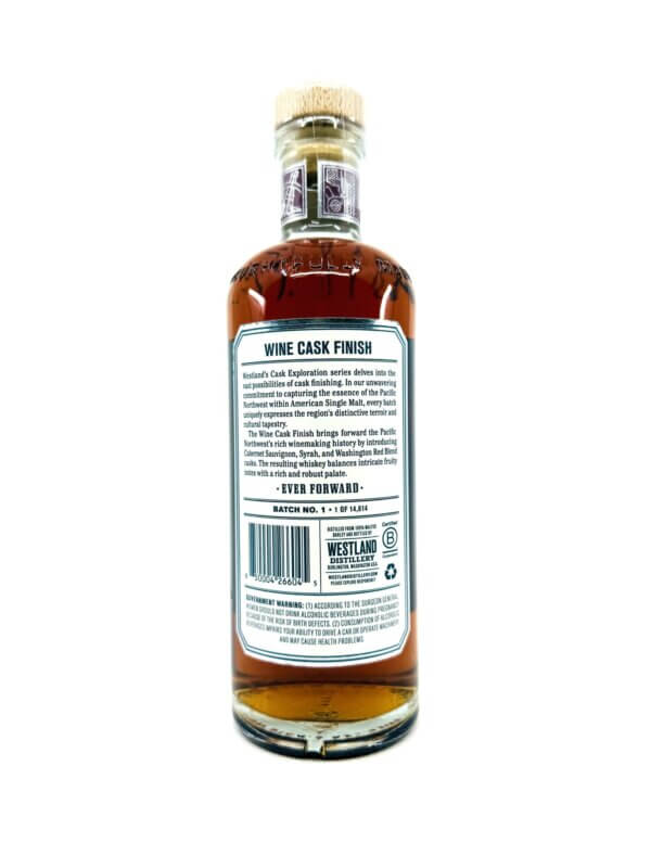 Westland Wine Cask Finish American Single Malt
