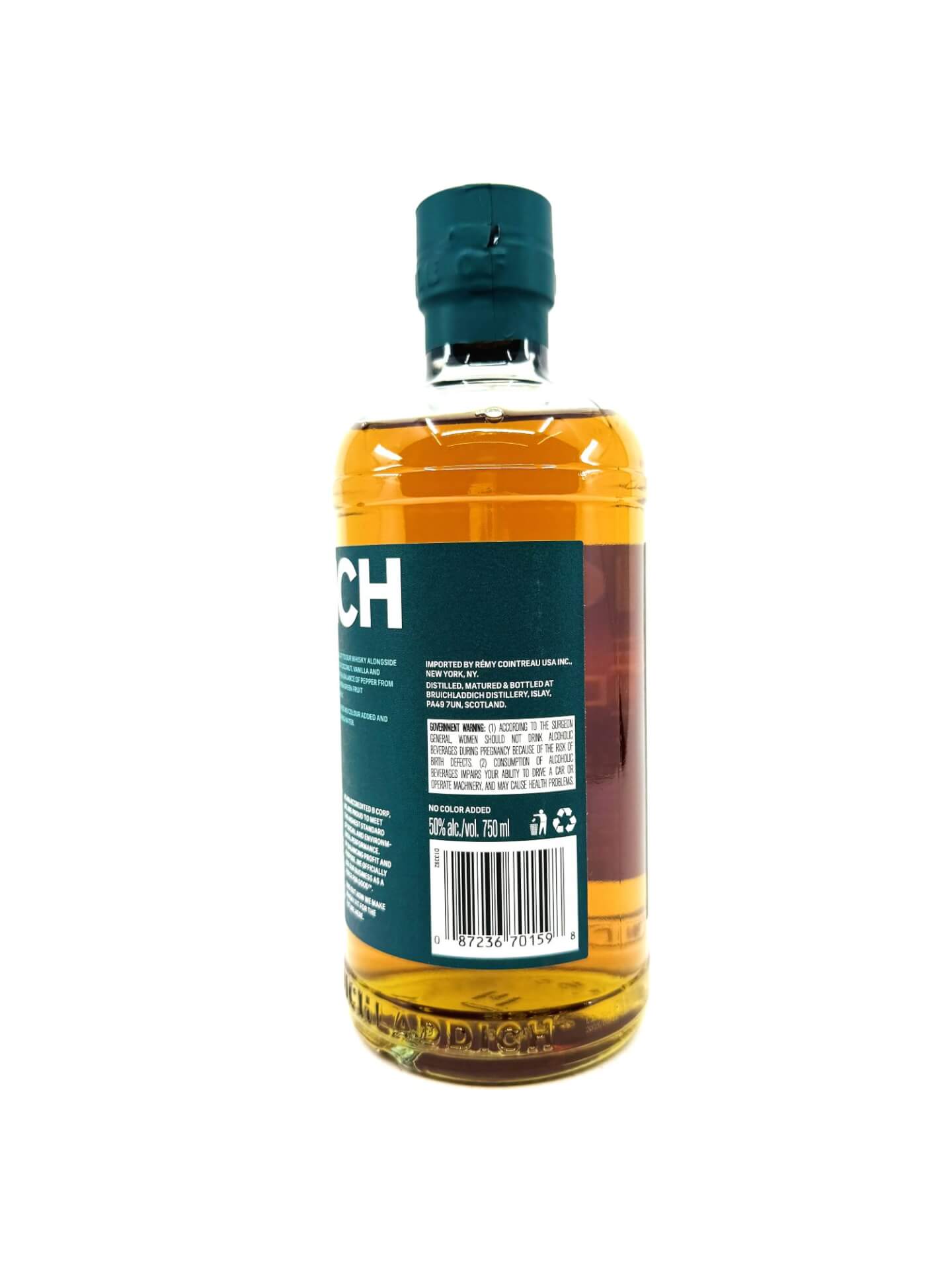 Bruichladdich The Laddie Rye 7YR Single Grain Scotch