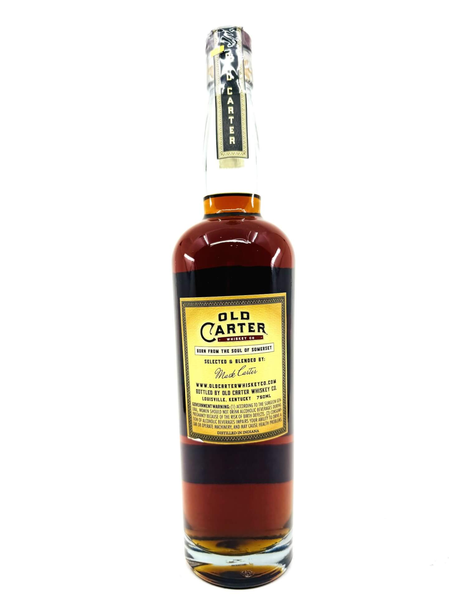Old Carter Very Small Batch Bourbon NY/NJ-4