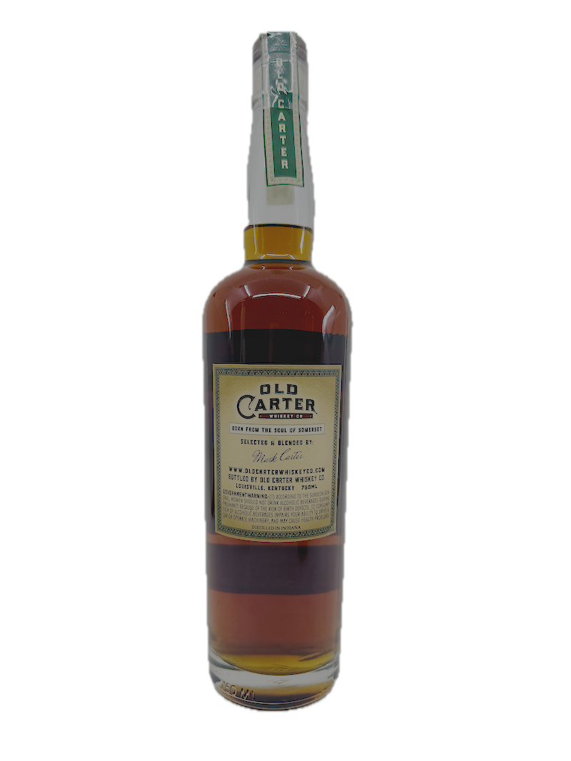 Old Carter Rye Whiskey Batch 15