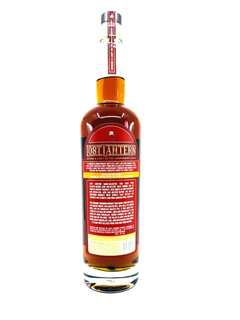 Lost Lantern 'Fiddler Soloist' Georgia Straight Bourbon