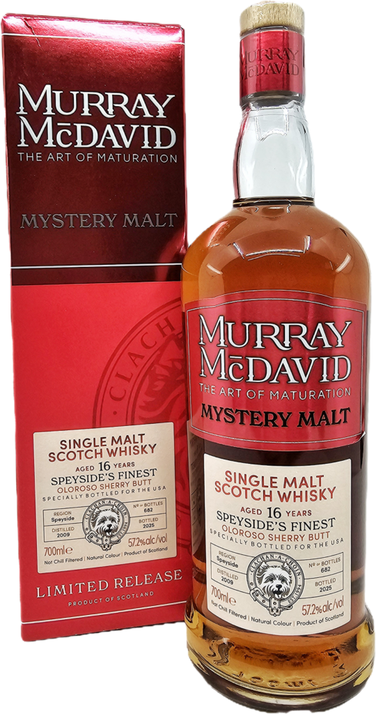 Murray McDavid 'Speyside's Finest' Oloroso Sherry 16YR Single Malt