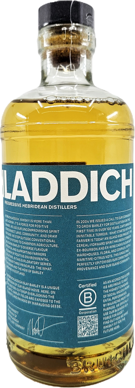Bruichladdich Islay Barley 2014 8YR Single Malt Scotch