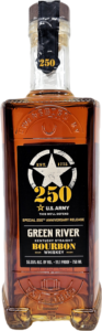 Green River U.S. Army 250th Anniversary Release Kentucky Bourbon