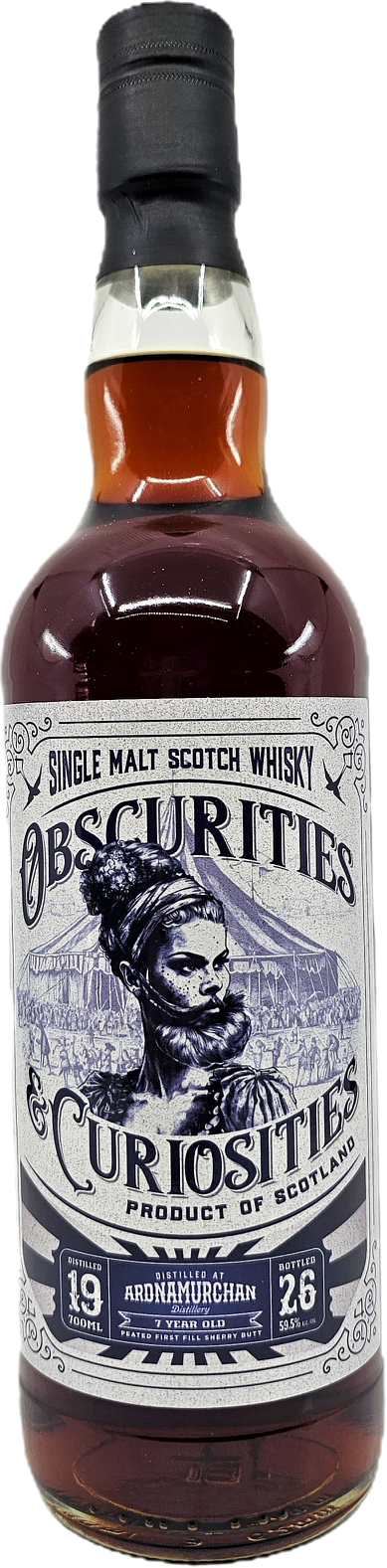 North Star Spirits Obscurities & Curiosities Ardnamurchan 7YR Single Malt Scotch