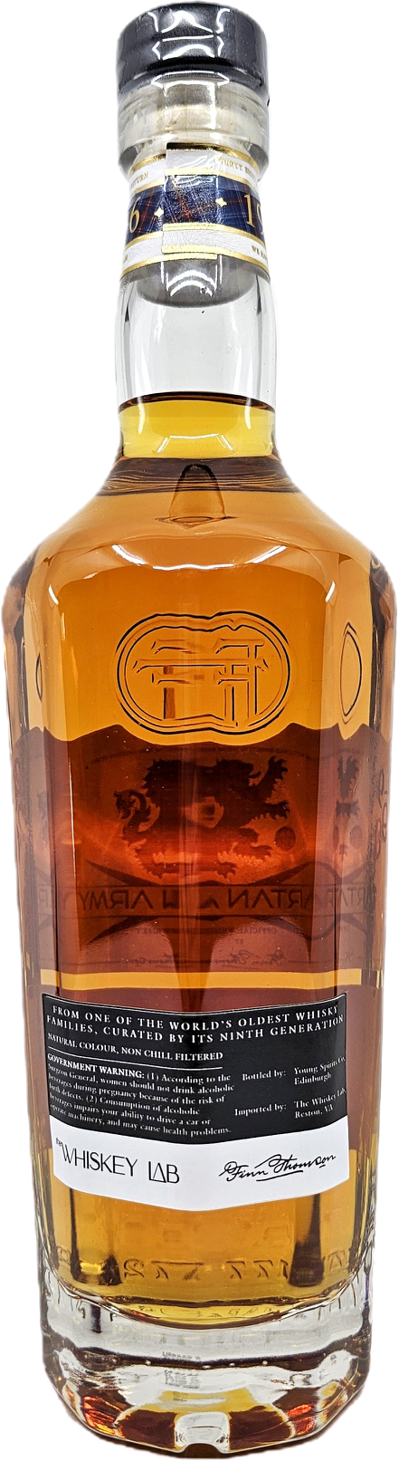Finn Thomson Tartan Army Tamnavulin 12YR Single Malt Scotch