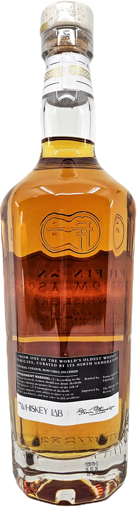 Finn Thomson Glenkinchie 12YR Single Malt Scotch