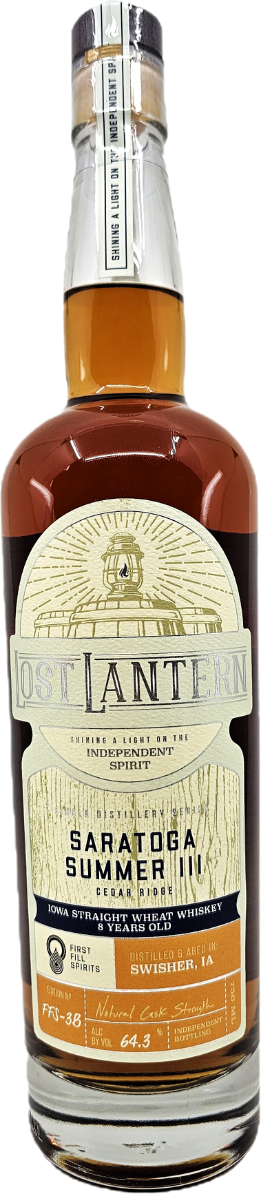 Lost Lantern 'Saratoga Summer III' Cedar Ridge 8YR Wheat Whiskey